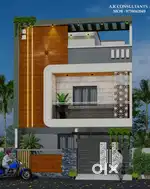 Duplex House with Theatre