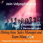 Hiring Area Sales and Team Manager with 1 year Experience