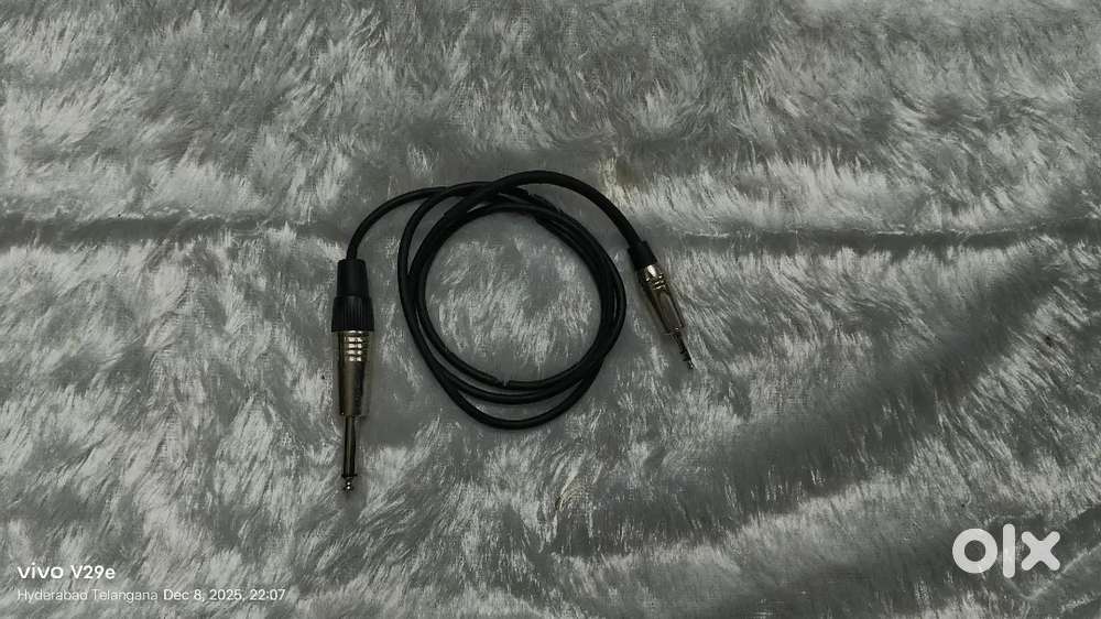 Microphone cables XLR to XLR connecter