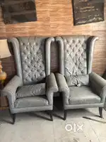 High back chair
