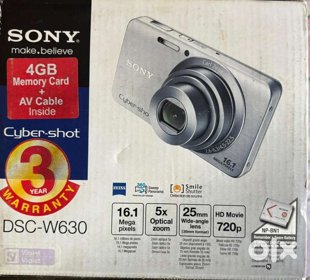 Brand new sony DSC -w630 cyber shot