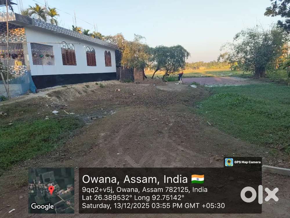 2.5katha (half bigha) landfilled plot for sale