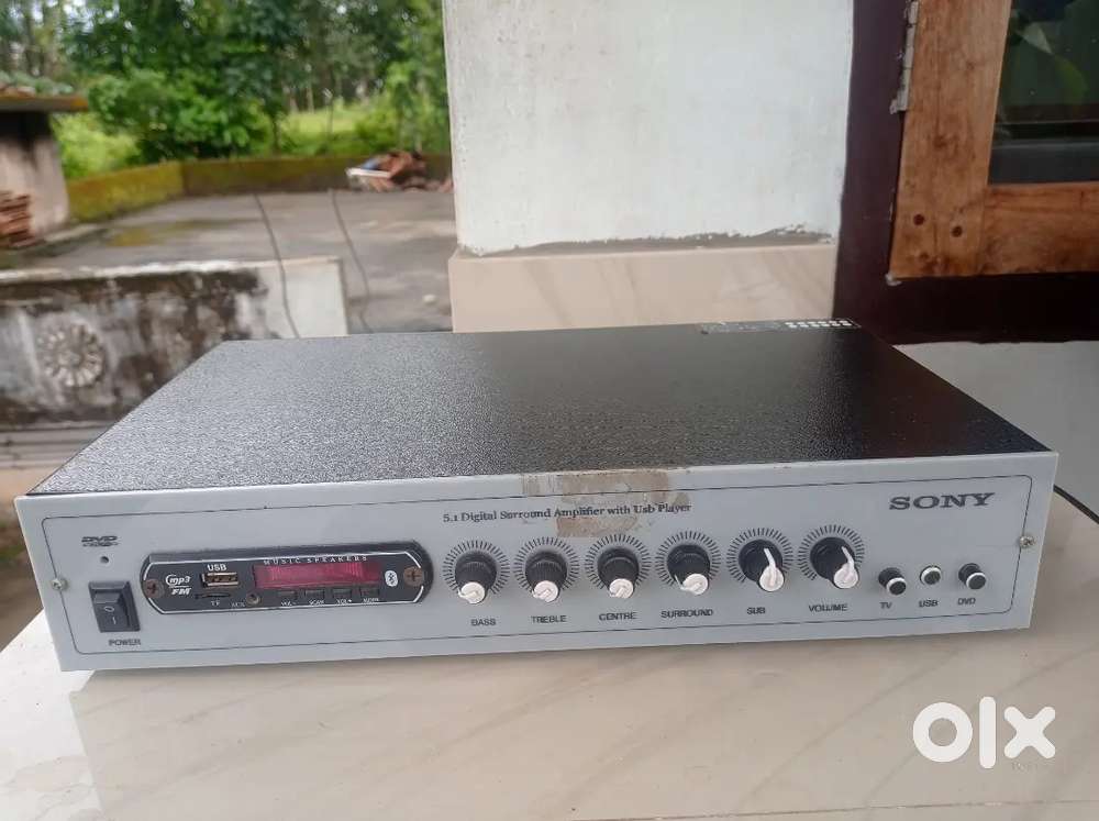 Digital surround 5.1Amplifier with usb player   5.chanal 1.SUB