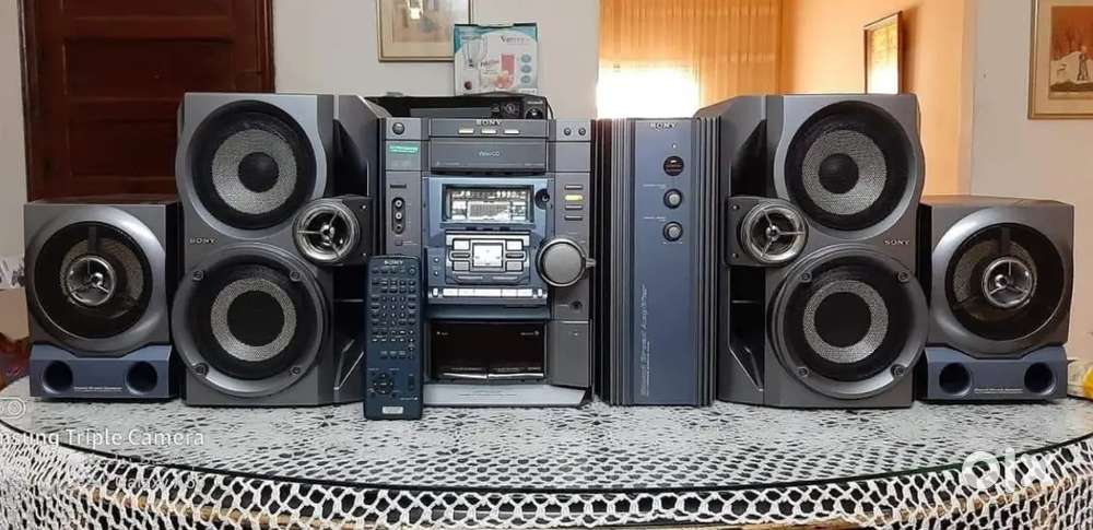 Sony MHC VX888 6600 Watt with Cassette, DVD, AUX, FM fully working