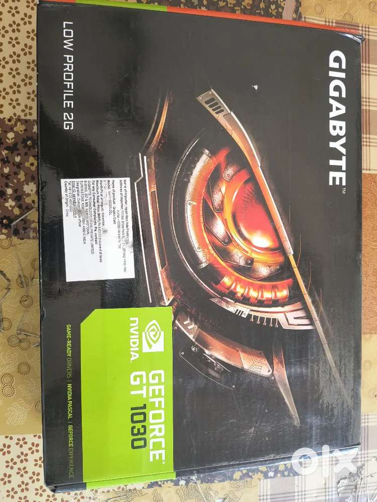 Gigabyte GT 1030 Low Profile 2G Edition 2GB GDDR5 64bit Graphics Card