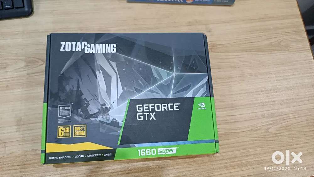 Zotac Gtx 1660 Super 6Gb gddr6 Graphics card