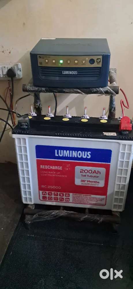 Luminous inverter set