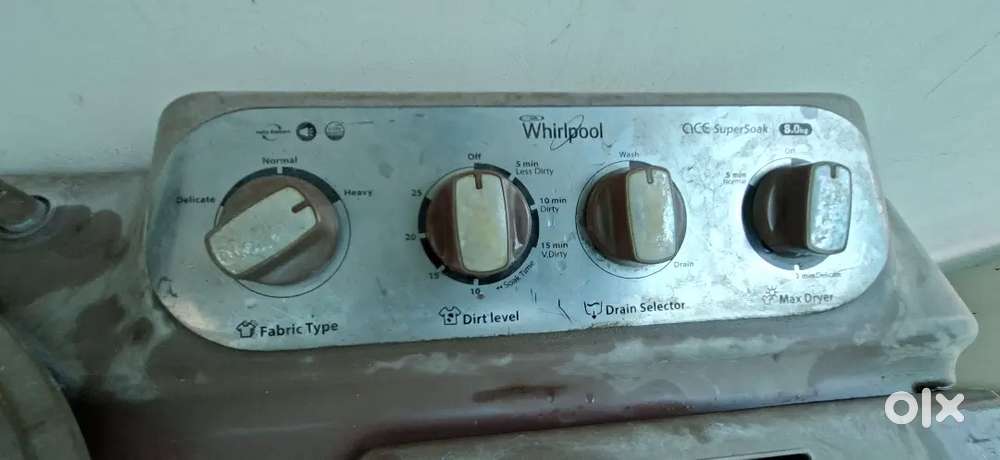 Whirlpool semi automatic washing machine
