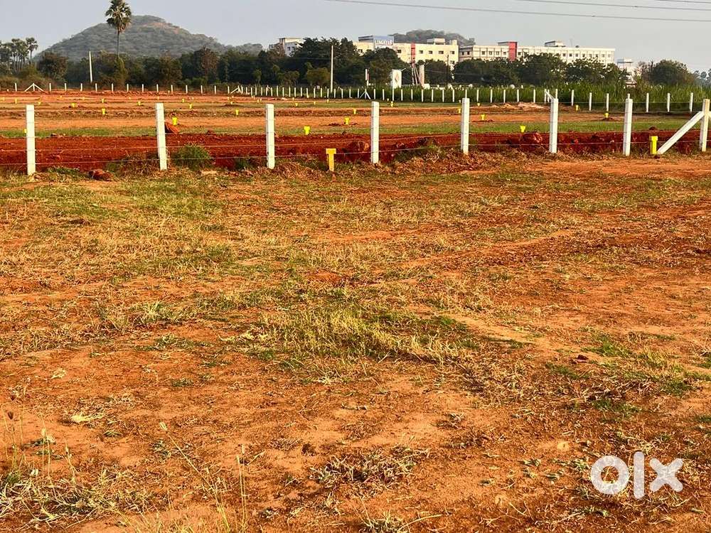Less buget plots in high development area beside Vijayawada city 13 km
