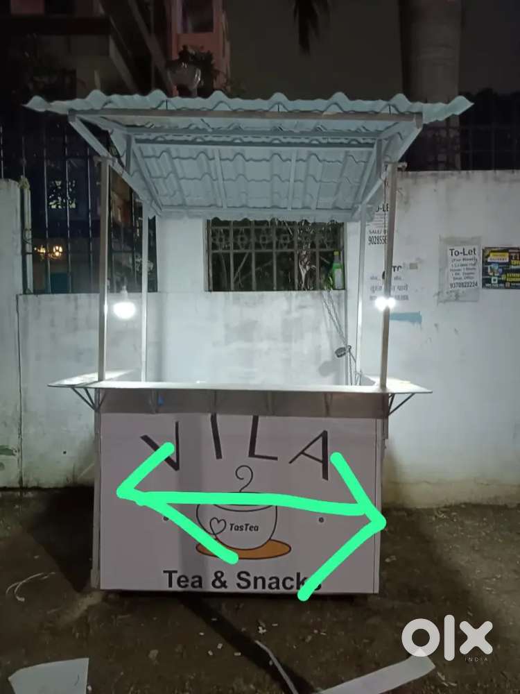 Tea counter selling