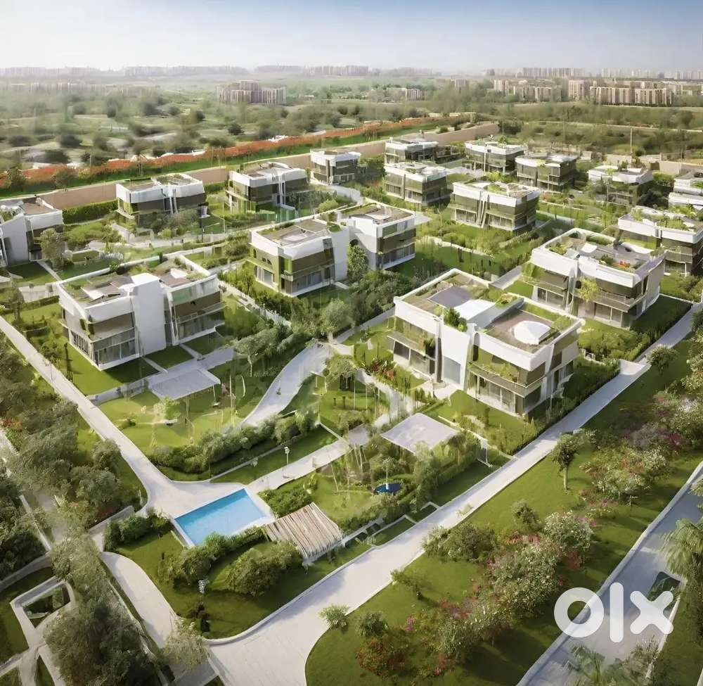1200 sqft Corner and Garden Facing plot in Vibrant Greens at 5600/sqft
