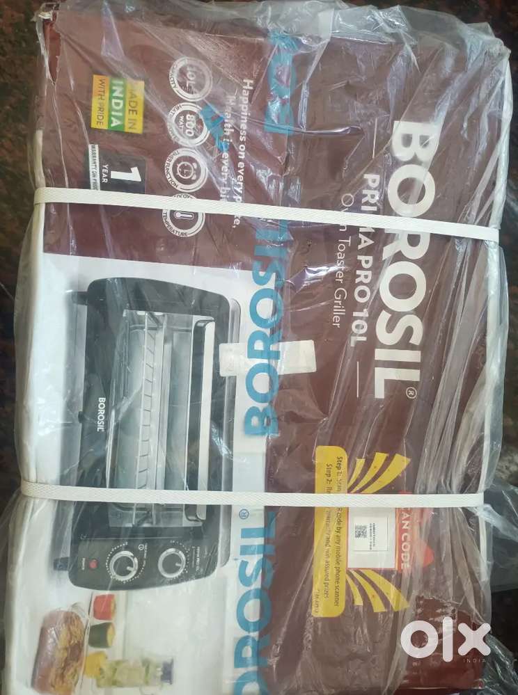 BOROSIL PRIMA PLUS 10 L OVEN TOASTER GRILLER