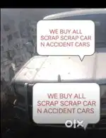 We Deal with any scrap car n Damage cars n unused cars
