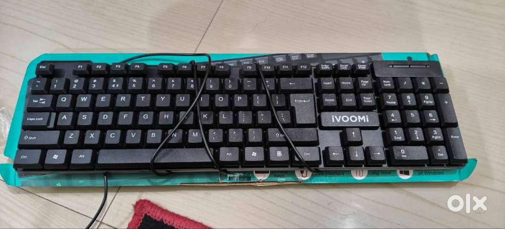 iVOOMi Quest+ Wired USB Keyboard  Brand New Box Pack  Plug & Play