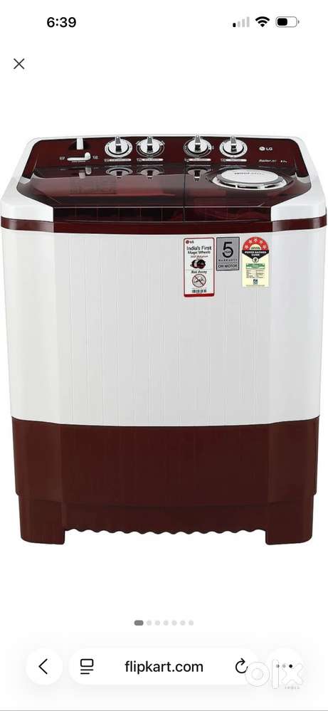 Lg new brand condition washing machine