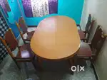 Wooden Dinning Table with 4 chairs