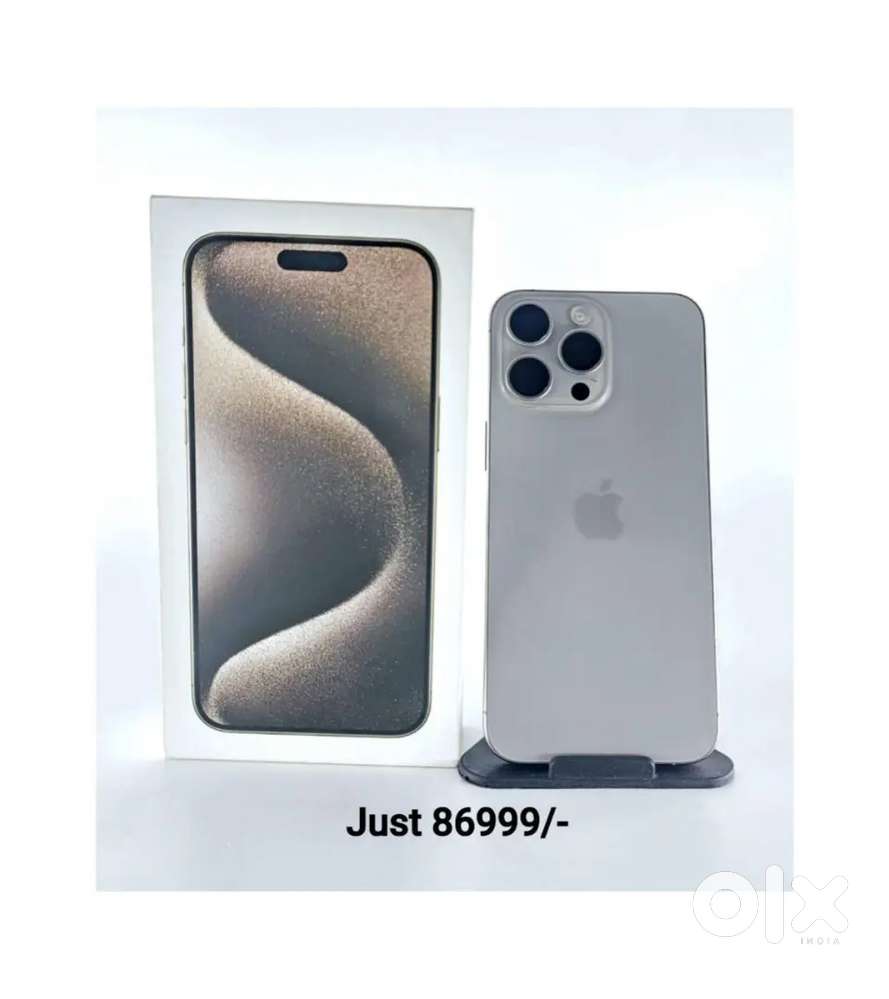 Apple IPhone 15 Pro Max( 512gb)Natural Titanium colourNew condition.