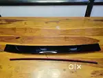 Honda City 2014-18 roof spoiler abs plastic piano black with led
