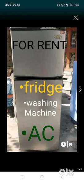 Fro rent:- fridge , washing machine, AC, LED