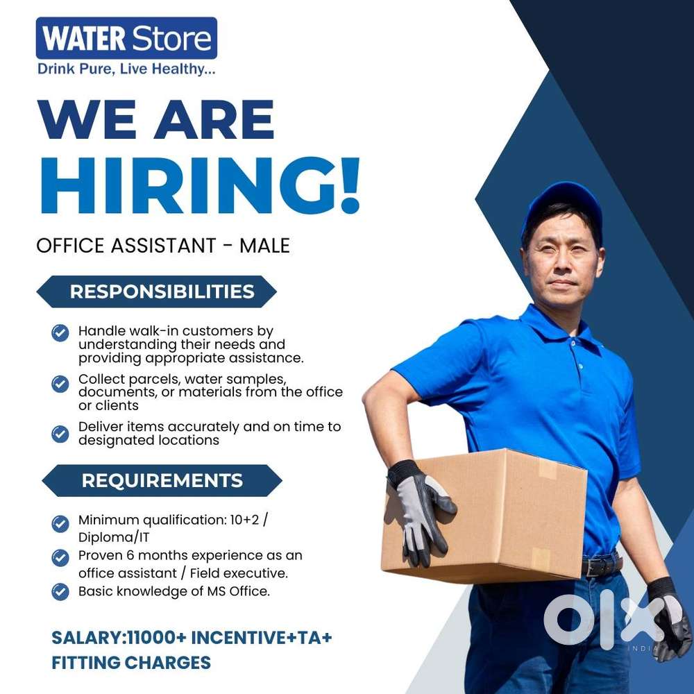 Job Title: Office Assistant (Male)