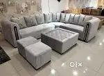 Brand new L shape sofa in premium super soft fabric