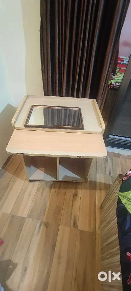 Computer table cum trolley