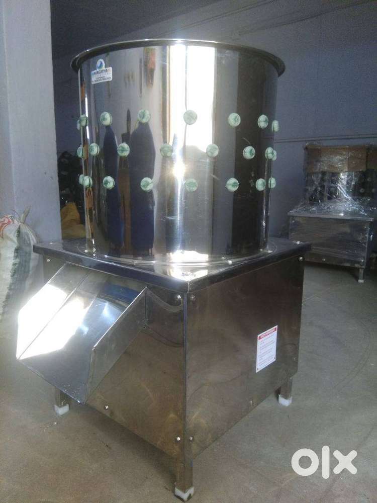 Chicken Feather Cleaning Machine, 3-25 Birds