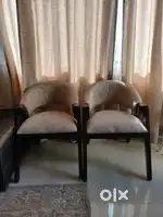 Wooden Chair set, a bench and Wooden sofa set