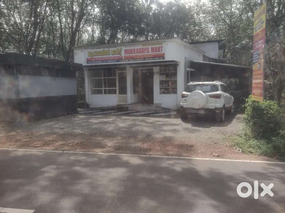 Shop building for rent, suitable for agency type route sale business.