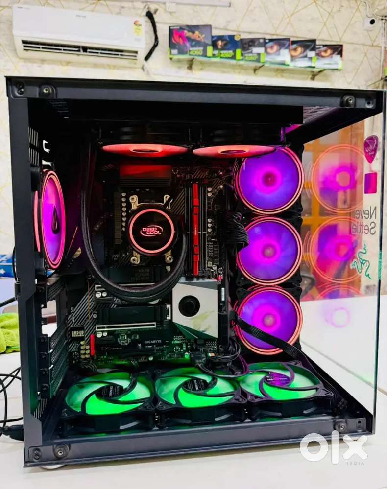 Gaming Desktops, Laptops, computer on Rent  Editing pc lappy on rent