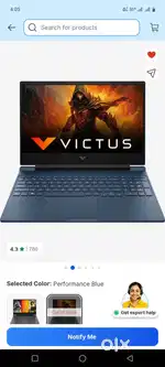 50K . HP VICTUS AMD RYZEN 5   (5 months laptop)
