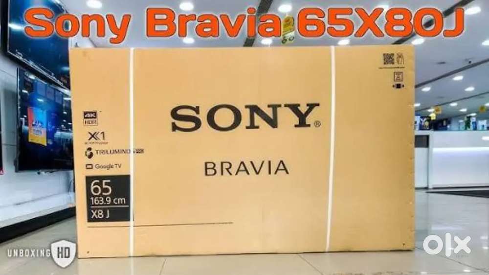 Brand New led tv with 4K quality and Dolby vision of Sony brand