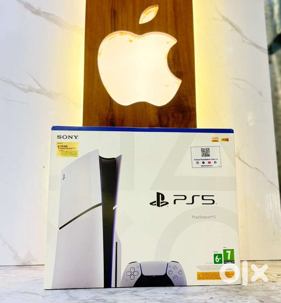 PS5 SLIM DISC EDITION SEALED WITH STORE BILL AND BRAND WARRANTY