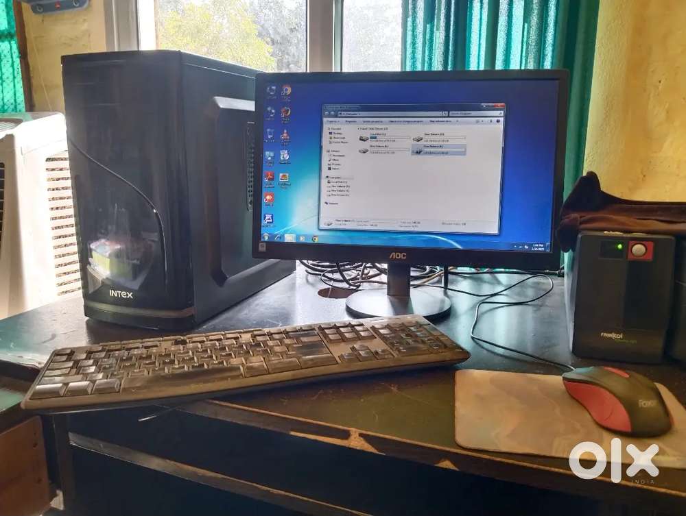 Complete computer set ok condition