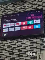 43 inch TCL brand 4k  Fully smart TV with voice google assistant