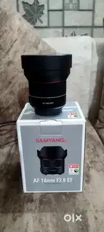 Canon EF Mount 14mm 2.8 Samyang lens auto focus