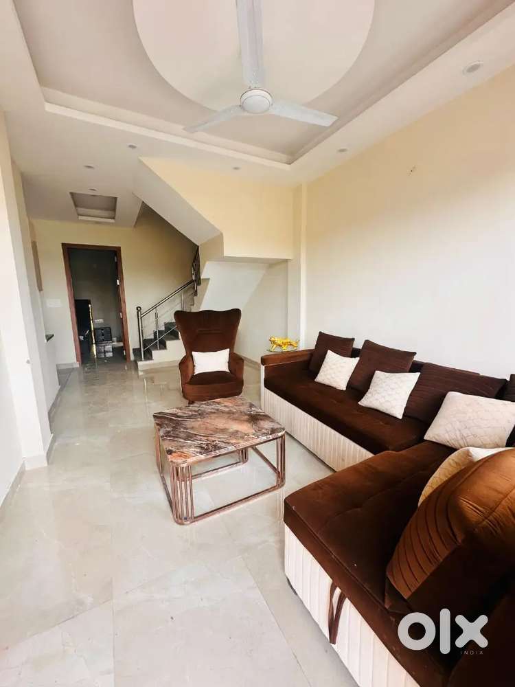 3bhk Duplex with personal terrace gated society with CCTV camera secur