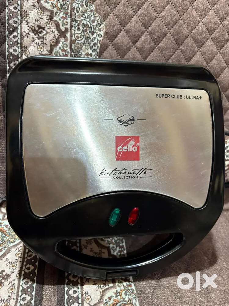 Cello Super Club Ultra+ 750W Sandwich Maker