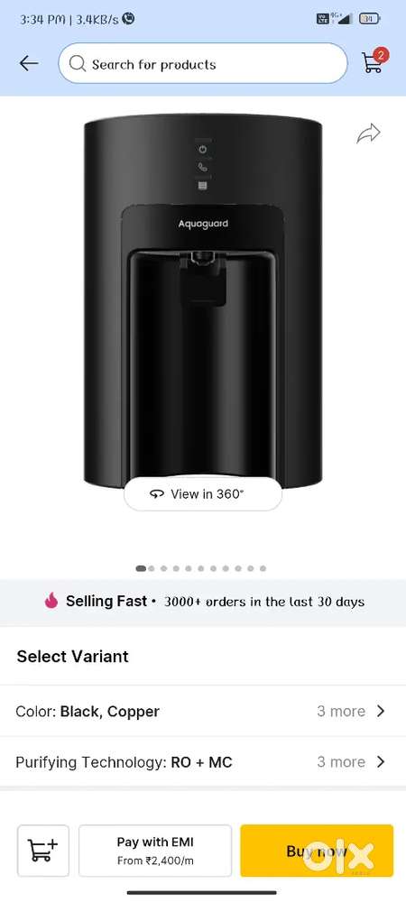 Aquaguard water purifier