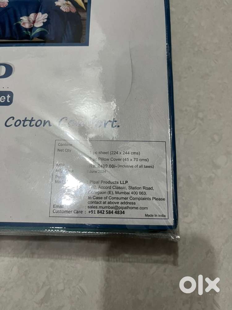 Bedsheets ,Iron boxes