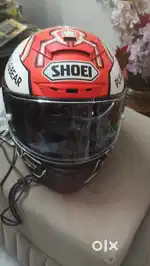 Shoei helmet x-14 marquez 5 in excellent condition.