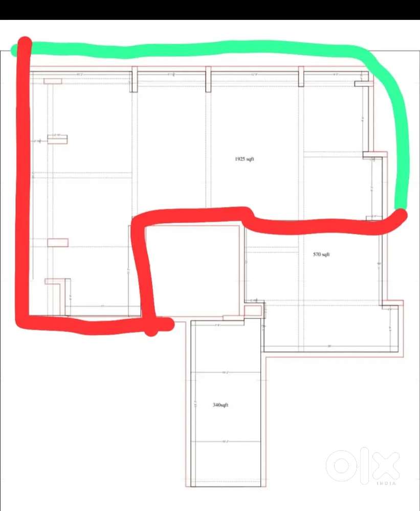 Ground Floor side Facing Shop At Valencia