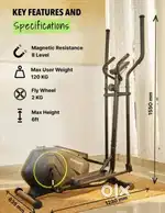 Smartcross B1 Elliptical Cross Trainer with 2kg Flywheel