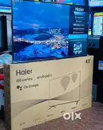 Led tv with new features of Haier brand and rod stand free