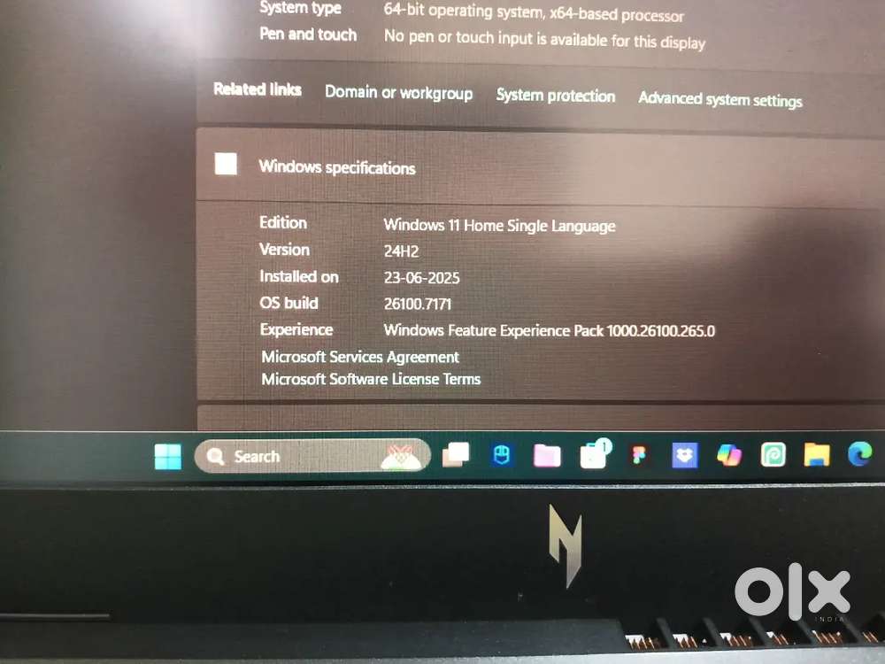 Acer nitro V15 (urgent selling ) only 3month use