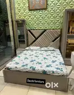 New Modern Plywood Designer Bed Full Furniture work