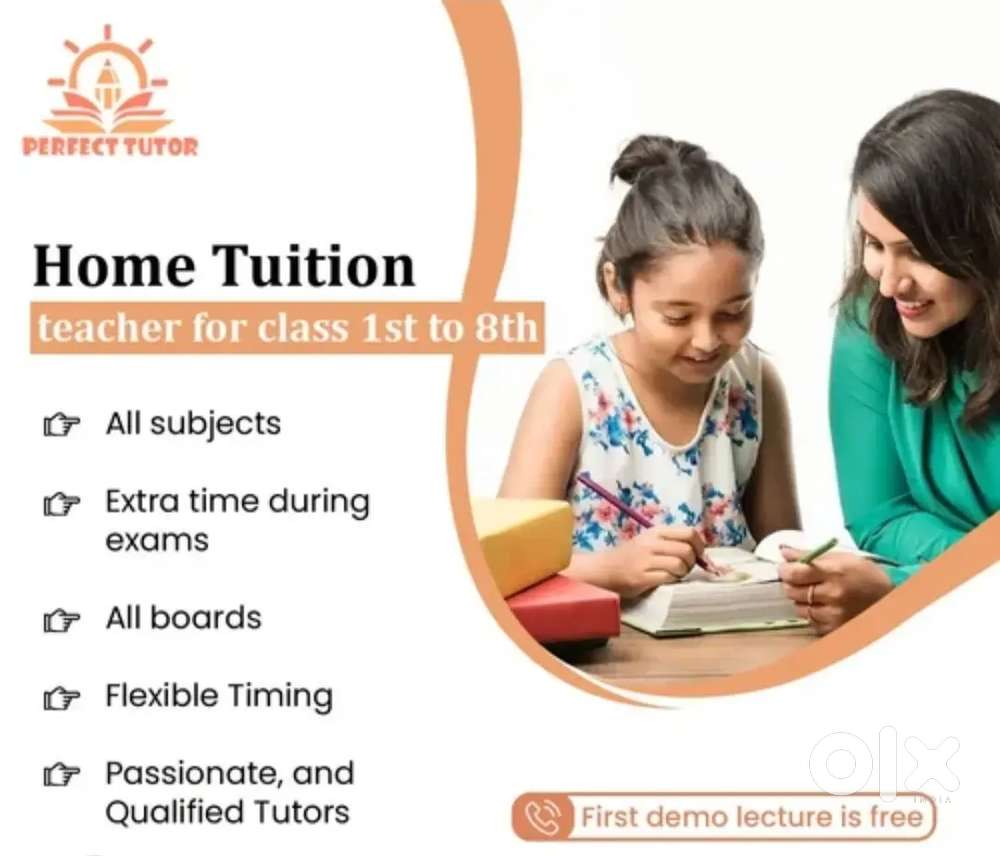 I'm a home tutor with a 2 year experience