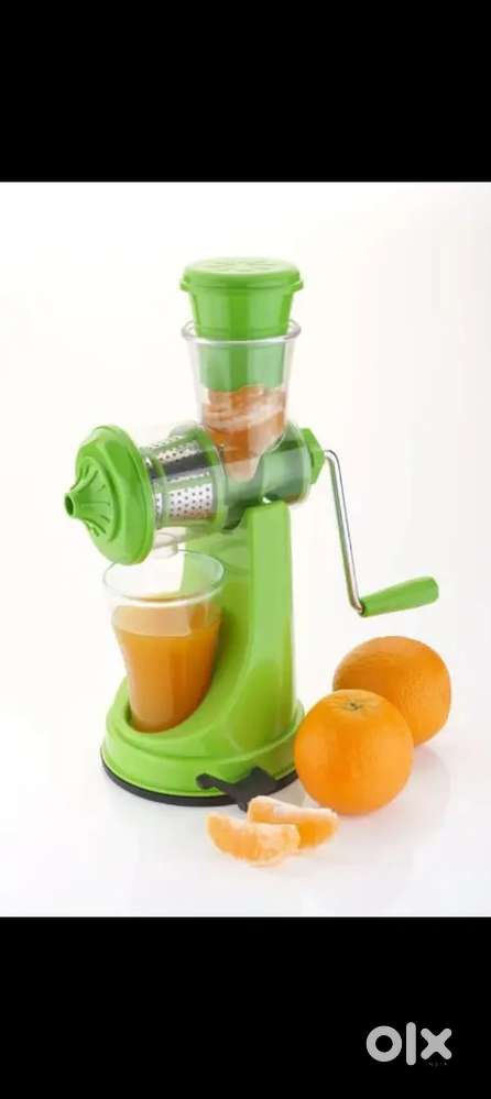 1 month old orange colour, hand tipe juicer