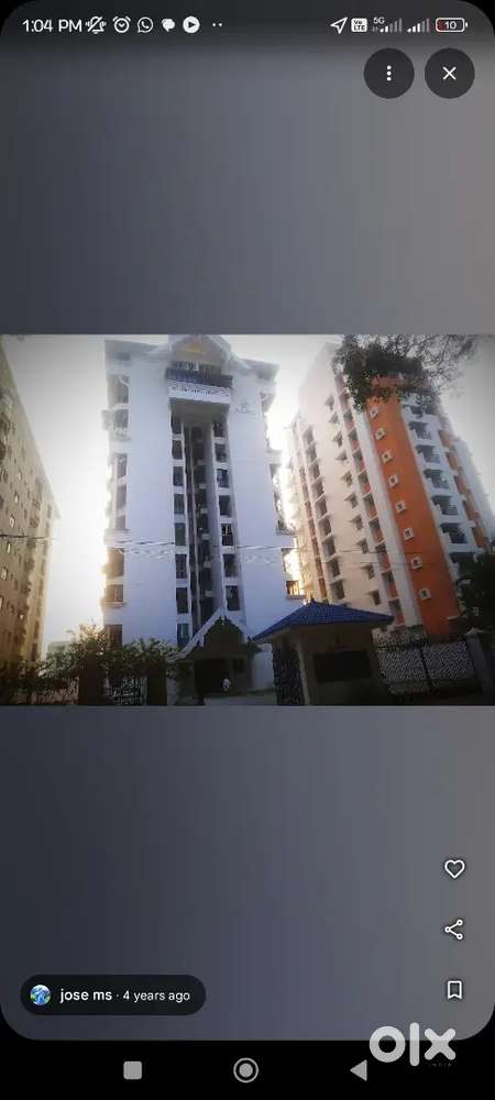 FEMALE ROOMATE , two sharing room in a 4bhk APARTMENT VAZHUTHACAUD