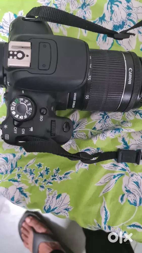 Cannon 700 D with 55-250lens and bag